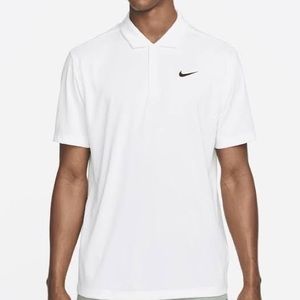 Mens XXL Tall Nike Dri-Fit White Polo